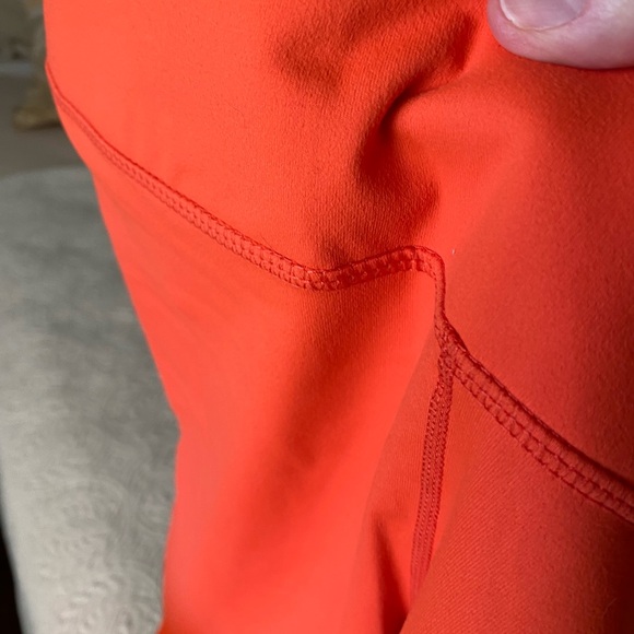 FABLETICS Crop Leggings; orange. - Picture 7 of 7